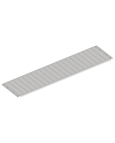 FORMAT Заглушка панели нижней наборной вентилируемой 200мм шкаф шириной 1000мм IEK (FO-00-PLTV-020-100) в Сочи Аксессуары для стоек и шкафов Pintop.ru