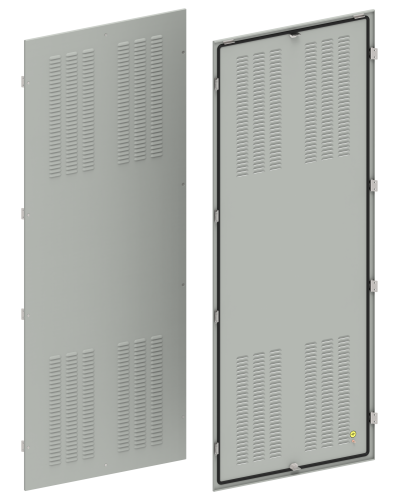 FORMAT Панель боковая вентилируемая 2000х800мм IP31 (2шт/компл) IEK (FO-00-PSV-200-080-31) в Сочи Аксессуары для стоек и шкафов Pintop.ru