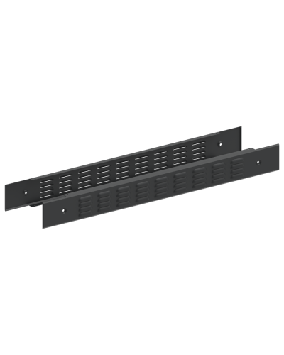 FORMAT Панель цоколя вентилируемая 100х1000мм RAL7021 (2шт/компл) IEK (FO-00D-PCV-010-100-7021) в Сочи Аксессуары для стоек и шкафов Pintop.ru