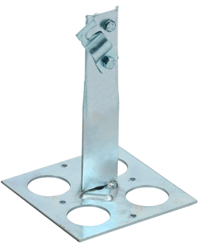 Держатель проводника круглого 6-10мм винтовой IEK (ZDP85-14-1-16-90) в Сочи Крепеж Pintop.ru