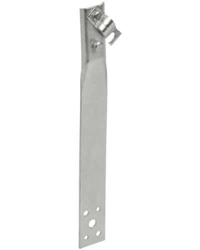 Держатель проводника круглого 6-10мм винтовой прямой h=150мм нержавеющая сталь IEK (ZDP86-20-1-16-150) в Сочи Крепеж Pintop.ru