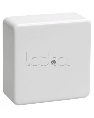 Коробка КМ41222 распаячная для о/п 100х100х44 мм белая (6 клемм 6мм2) IEK (UKO10-100-100-044-K01) в Сочи Распределительные коробки Pintop.ru