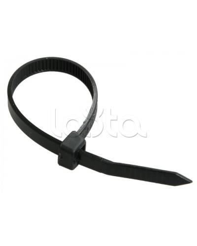 Стяжка 200x3,6 мм нейлоновая, черная IEK (UHH32-D036-200-100) в Сочи Стяжки-хомуты Pintop.ru