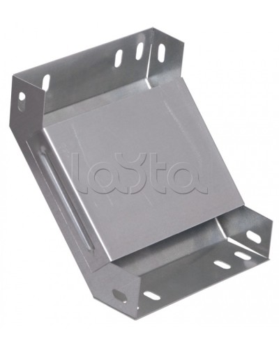 Поворот на 90° вертикальный внутренний 100x200 IEK CLP1V-100-200 в Сочи Аксессуары для лотков Pintop.ru