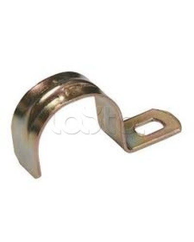 Скоба металлическая однолапковая d14-15 IEK CMAT10-14-100 в Сочи Держатели, клипсы, скобы Pintop.ru