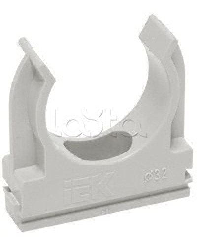 Держатель с защёлкой CF32 IEK CTA10D-CF32-K41-050 в Сочи Держатели, клипсы, скобы Pintop.ru