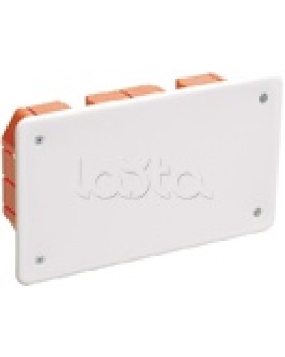 Коробка КМ41006 распаячная для твердых стен (с саморезами, с крышкой) IEK UKT11-172-096-045 в Сочи Распределительные коробки Pintop.ru