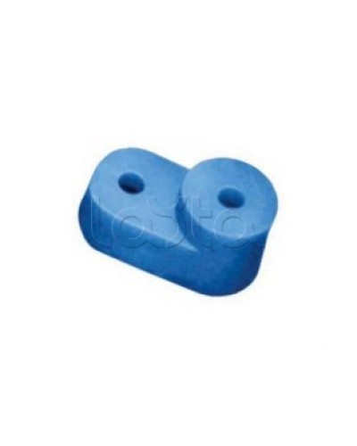 Угловой изолятор для «0» шины синий IEK YIS32 в Сочи Клеммные колодки Pintop.ru