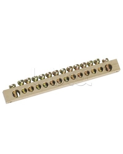 Шина нулевая 8x12 8/2 IEK YNN21-08-100 в Сочи Клеммные колодки Pintop.ru