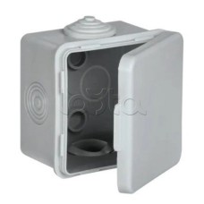Коробка расп. КМ 65х65х50мм о/к IP54 4 вв. (7035) GENERICA IEK (UKO31-065-065-050-K03-54)