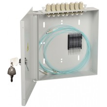 Кросс укомплектованный настенный LC (duplex) 8 портов (OM3) ITK FOBX8-N-8LCUD03