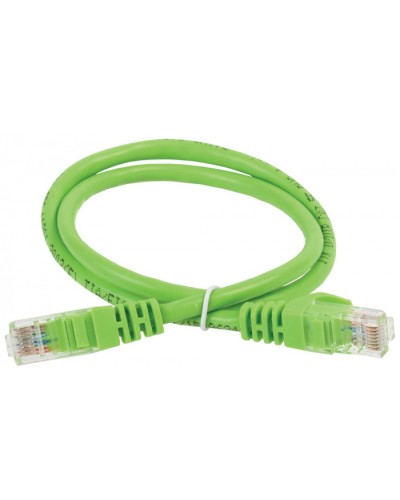 ITK Коммутационный шнур (патч-корд), кат.5Е UTP, 3м, зеленый (PC02-C5EU-3M) в Сочи Патч-корды и пигтейлы Pintop.ru