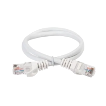 PC08-C5EU-1M ITK Коммутационный шнур (патч-корд) кат.5E UTP 1м белый