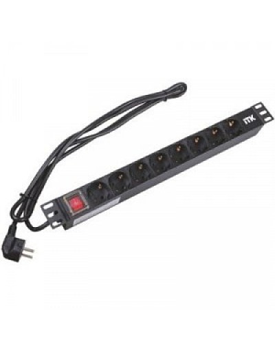 Блок розеток на 8 розеток 19 ITK PH22-9D1 в Сочи Блоки розеток Pintop.ru