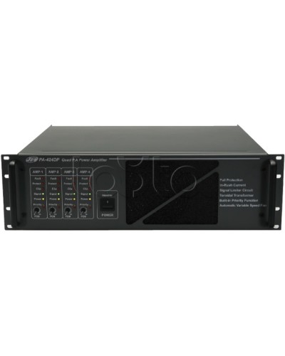 Усилитель мощности 4-x канальный JDM PA-412DP в Сочи Усилители Pintop.ru