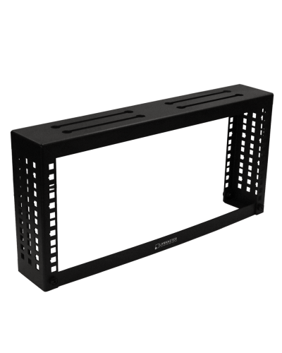 Рама 19 для монтажа под лоток, 4U, черная LANMASTER LAN-MT-FRM-4U-BK в Сочи Аксессуары для стоек и шкафов Pintop.ru