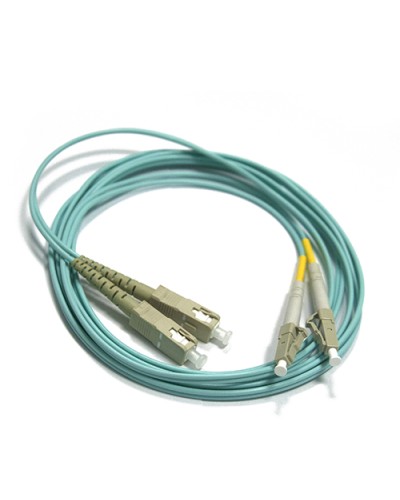 Шнур оптический LC-SC, duplex, 50/125, OM3, LSZH, 2 м LANMASTER LAN-2LC-2SC/OM3-2.0 в Сочи Патч-корды оптические Pintop.ru