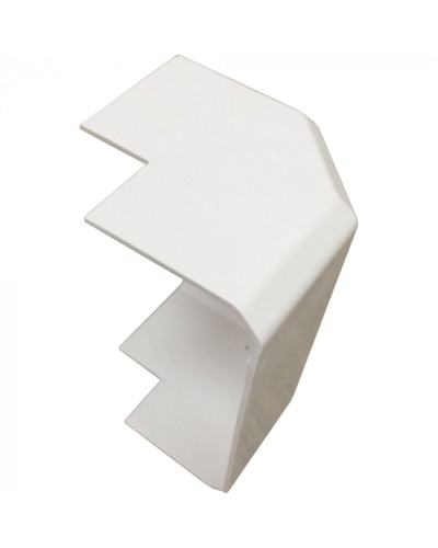 Внешний угол для короба 120х50 мм, белый LANMASTER (LAN-CT120x50-EC-WH) в Сочи Аксессуары для лотков Pintop.ru