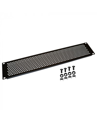 19 вентиляционная фальш-панель 2U, черная LANMASTER (LAN-DC-VNP-2U) в Сочи Вентиляторные модули Pintop.ru