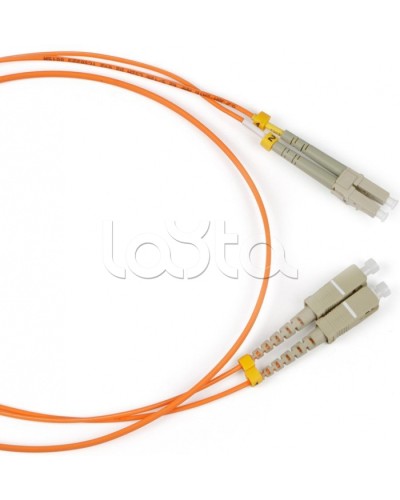 Патч-корд оптический LANMASTER LAN-SC-FC/OM2-3.0 в Сочи Патч-корды и пигтейлы Pintop.ru
