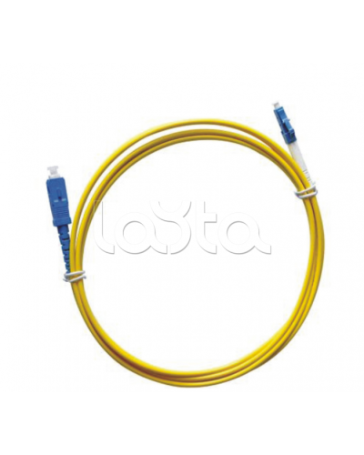 Патч-корд оптический LANMASTER LAN-ST-LC/SA-1.0 в Сочи Патч-корды и пигтейлы Pintop.ru