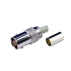 Розетка BNC под обжим (RG6U) LAZSO APBC06-5G