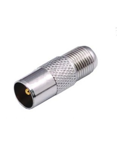 Переходник PAL (TV) штекер - F розетка LAZSO APTVF10 в Сочи Коннекторы Pintop.ru