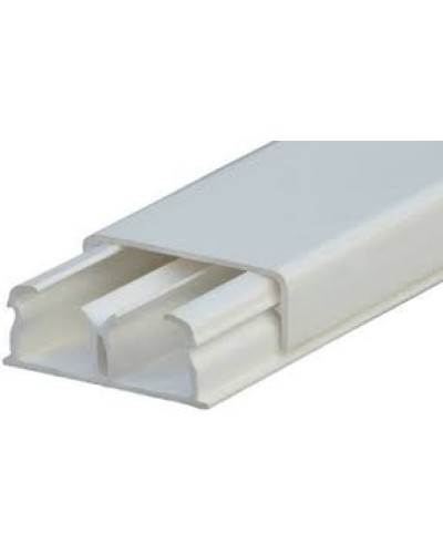 Мини-плинтус DLPlus 32x12,5 мм 2 отделения длина 2,1 м белый Legrand 030014 в Сочи Кабель-канал Pintop.ru