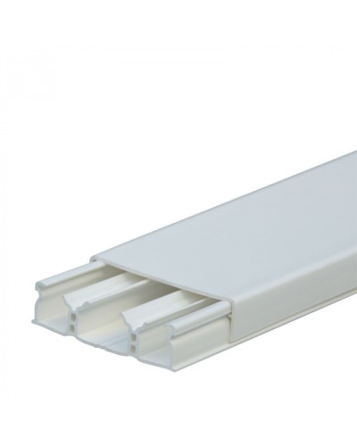 Мини-плинтус DLPlus 60x16 - 3 секции - длина 2,10 м - белый Legrand 030026 в Сочи Кабель-канал Pintop.ru