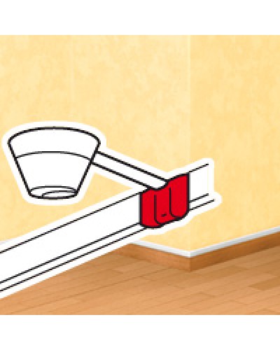 Ответвление Т-образное с перегородкой в 3 плоск. для мини-каналов 32х20 и 40x20 LEGRAND 030216 в Сочи Аксессуары для кабель-канала Pintop.ru