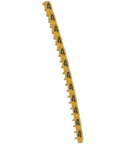 Маркер 4 0,15/0,5 ЖЛТ CAB3 Legrand 038104 в Сочи Аксессуары для кабель-канала Pintop.ru