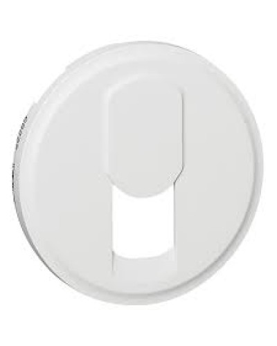 Лицевая панель для розетки телефонной белый Celiane Legrand 068237 в Сочи Аксессуары для кабель-канала Pintop.ru