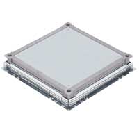 Крышка для напольных коробок с регулируемой глубиной 75-105мм 24 модуля Legrand 089638