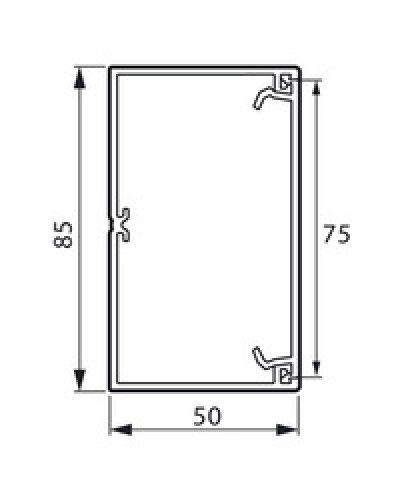 Кабель-канал METRA 85x50 Legrand (638080) в Сочи Кабель-канал Pintop.ru