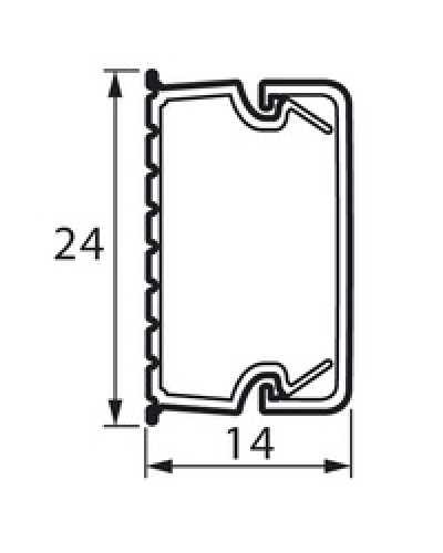 Кабель-канал METRA 24x14 Legrand (638193) в Сочи Кабель-канал Pintop.ru