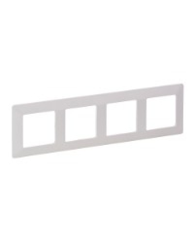 Рамка - Valena™ Life - 4 поста Legrand 754004 в Сочи Аксессуары для кабель-канала Pintop.ru
