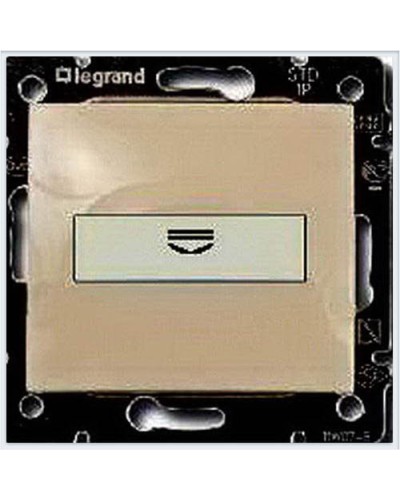 Выключатель c картой 10А слоновая кость Valena Legrand 774134 в Сочи Аксессуары для кабель-канала Pintop.ru