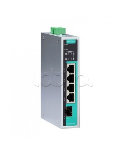 Коммутатор PoE 5-портовый Moxa EDS-G205A-4PoE-1GSFP в Сочи Коммутаторы Pintop.ru