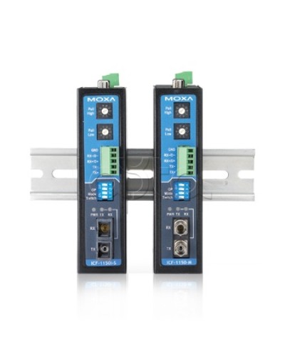 Конвертор RS-232/422/485 в оптику SC Moxa ICF-1150-S-SC в Сочи Дополнительное оборудование для ОПС Pintop.ru