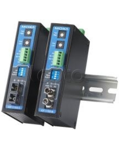 Конвертор RS-232/422/485 в оптику SM (ST) Moxa ICF-1150-S-ST-T в Сочи Дополнительное оборудование для ОПС Pintop.ru