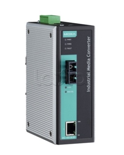 Медиаконвертер Ethernet 10/100BaseTX в 100BaseFX (SC) Moxa IMC-101-S-SC-T в Сочи Дополнительное оборудование для ОПС Pintop.ru