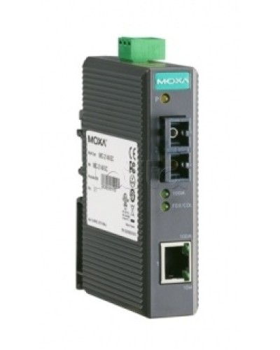 Медиаконвертер Ethernet 10/100BaseTX в 100BaseFX (SC) Moxa IMC-21-S-SC в Сочи Медиаконвертеры Pintop.ru