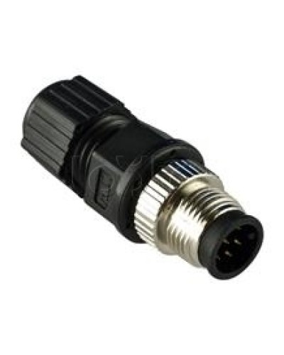 Разъем M12A папа (8-конт.)Moxa M12A-8PMM-IP68 в Сочи Коннекторы Pintop.ru