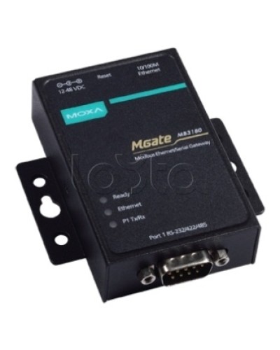 Преобразователь Modbus-RTU/ASCII в Modbus/TCP Moxa MGATE MB3180 в Сочи Дополнительное оборудование для ОПС Pintop.ru