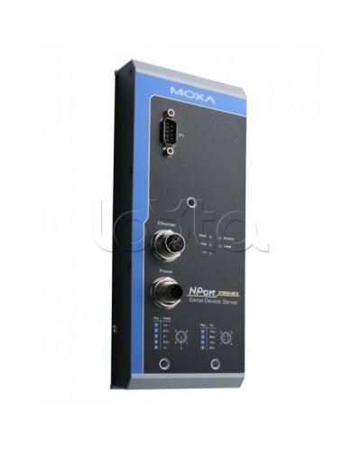 Сервер 1-портовый RS-232/422/485 в Ethernet Moxa NPort 5150AI-M12 в Сочи Дополнительное оборудование для ОПС Pintop.ru