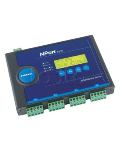 Сервер 4-портовый RS-422/485 в Ethernet Moxa NPort 5430 в Сочи Дополнительное оборудование для ОПС Pintop.ru