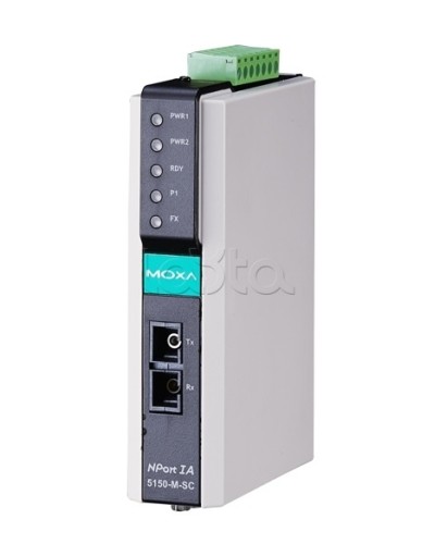Сервер 1-портовый RS-232/422/485 в Ethernet Moxa NPort IA-5150-S-SC в Сочи Дополнительное оборудование для ОПС Pintop.ru
