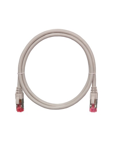 Шнур коммутационный 2хRJ45/8P8C S/FTP кат.6A (NMC-PC4SA55B-050-C-GY) NIKOMAX (5 м) в Сочи Патчкорды (медные) Pintop.ru