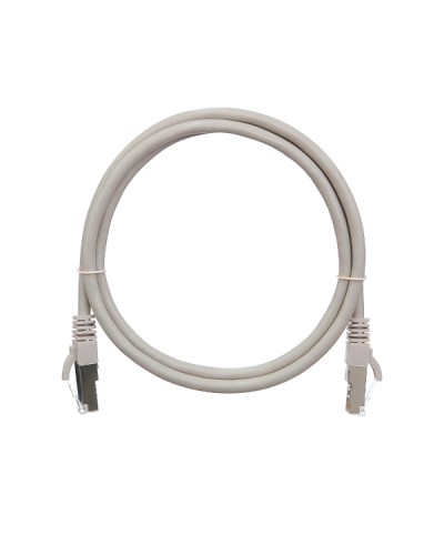 Шнур коммутационный 2хRJ45/8P8C S/FTP кат.6 (NMC-PC4SE55B-050-GY) NIKOMAX (5 м) в Сочи Патчкорды (медные) Pintop.ru