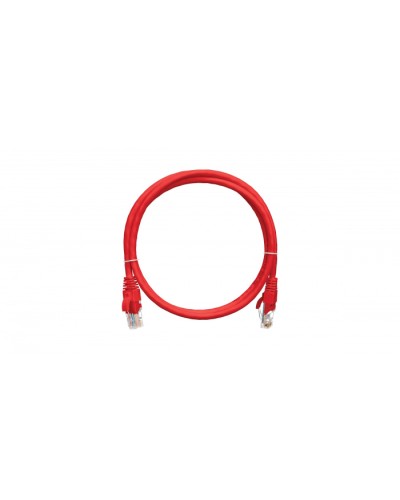 Шнур коммутационный 2хRJ45/8P8C, U/UTP, 4 пары, Кат.5е, LSZH, красный (1м) NIKOMAX NMC-PC4UD55B-010-C-RD в Сочи Патчкорды (медные) Pintop.ru